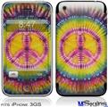 iPhone 3GS Skin - Tie Dye Peace Sign 109