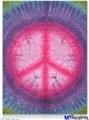 Poster 18"x24" - Tie Dye Peace Sign 110