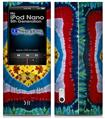 iPod Nano 5G Skin - Tie Dye Circles and Squares 101
