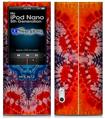 iPod Nano 5G Skin - Tie Dye Star 100