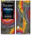 iPod Nano 5G Skin - Tie Dye Circles 100