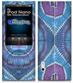 iPod Nano 5G Skin - Tie Dye Circles and Squares 100