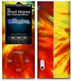 iPod Nano 5G Skin - Tie Dye Music Note 100