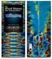 iPod Nano 5G Skin - Tie Dye Spine 106