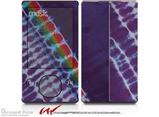 Tie Dye Alls Purple - Decal Style skin fits Zune 80/120GB  (ZUNE SOLD SEPARATELY)