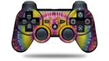 Sony PS3 Controller Decal Style Skin - Tie Dye Peace Sign 109 (CONTROLLER NOT INCLUDED)