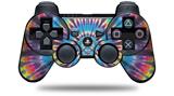Sony PS3 Controller Decal Style Skin - Tie Dye Swirl 101 (CONTROLLER NOT INCLUDED)
