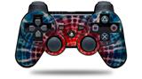 Sony PS3 Controller Decal Style Skin - Tie Dye Bulls Eye 100 (CONTROLLER NOT INCLUDED)