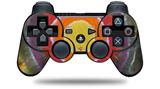 Sony PS3 Controller Decal Style Skin - Tie Dye Circles 100 (CONTROLLER NOT INCLUDED)
