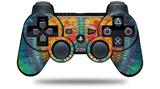 Sony PS3 Controller Decal Style Skin - Tie Dye Peace Sign 111 (CONTROLLER NOT INCLUDED)