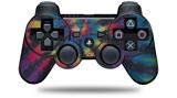Sony PS3 Controller Decal Style Skin - Tie Dye Swirl 105 (CONTROLLER NOT INCLUDED)