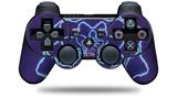 Sony PS3 Controller Decal Style Skin - Tie Dye Purple Stars (CONTROLLER NOT INCLUDED)