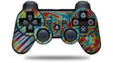 Sony PS3 Controller Decal Style Skin - Tie Dye Mixed Rainbow (CONTROLLER NOT INCLUDED)
