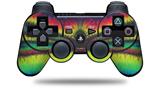 Sony PS3 Controller Decal Style Skin - Tie Dye Dragonfly (CONTROLLER NOT INCLUDED)