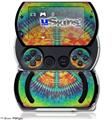 Tie Dye Peace Sign 111 - Decal Style Skins (fits Sony PSPgo)