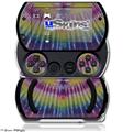 Tie Dye Pink and Yellow Stripes - Decal Style Skins (fits Sony PSPgo)