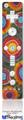 Wii Remote Controller Face ONLY Skin - Tie Dye Circles 100