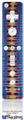 Wii Remote Controller Face ONLY Skin - Tie Dye Spine 104