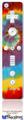 Wii Remote Controller Face ONLY Skin - Tie Dye Swirl 108