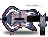 Tie Dye Peace Sign 101 Decal Style Skin - fits Warriors Of Rock Guitar Hero Guitar (GUITAR NOT INCLUDED)