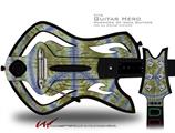 Tie Dye Peace Sign 102 Decal Style Skin - fits Warriors Of Rock Guitar Hero Guitar (GUITAR NOT INCLUDED)