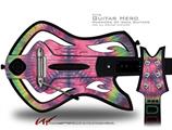 Tie Dye Peace Sign 103 Decal Style Skin - fits Warriors Of Rock Guitar Hero Guitar (GUITAR NOT INCLUDED)