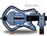 Tie Dye Circles and Squares 100 Decal Style Skin - fits Warriors Of Rock Guitar Hero Guitar (GUITAR NOT INCLUDED)