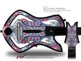 Tie Dye Star 102 Decal Style Skin - fits Warriors Of Rock Guitar Hero Guitar (GUITAR NOT INCLUDED)