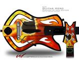 Tie Dye Music Note 100 Decal Style Skin - fits Warriors Of Rock Guitar Hero Guitar (GUITAR NOT INCLUDED)