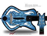 Tie Dye Spine 103 Decal Style Skin - fits Warriors Of Rock Guitar Hero Guitar (GUITAR NOT INCLUDED)