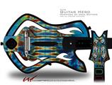 Tie Dye Spine 106 Decal Style Skin - fits Warriors Of Rock Guitar Hero Guitar (GUITAR NOT INCLUDED)