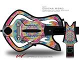 Tie Dye Star 104 Decal Style Skin - fits Warriors Of Rock Guitar Hero Guitar (GUITAR NOT INCLUDED)