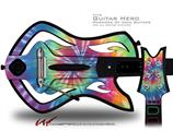 Tie Dye Swirl 104 Decal Style Skin - fits Warriors Of Rock Guitar Hero Guitar (GUITAR NOT INCLUDED)