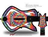 Tie Dye Swirl 107 Decal Style Skin - fits Warriors Of Rock Guitar Hero Guitar (GUITAR NOT INCLUDED)