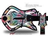 Tie Dye Swirl 109 Decal Style Skin - fits Warriors Of Rock Guitar Hero Guitar (GUITAR NOT INCLUDED)