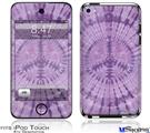 iPod Touch 4G Decal Style Vinyl Skin - Tie Dye Peace Sign 112