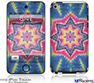iPod Touch 4G Decal Style Vinyl Skin - Tie Dye Star 101