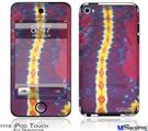 iPod Touch 4G Decal Style Vinyl Skin - Tie Dye Spine 105