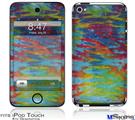 iPod Touch 4G Decal Style Vinyl Skin - Tie Dye Tiger 100