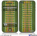 iPhone 4 Decal Style Vinyl Skin - Tie Dye Spine 101 (DOES NOT fit newer iPhone 4S)