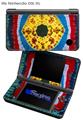 Tie Dye Circles and Squares 101 - Decal Style Skin fits Nintendo DSi XL (DSi SOLD SEPARATELY)
