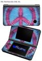 Tie Dye Peace Sign 100 - Decal Style Skin fits Nintendo DSi XL (DSi SOLD SEPARATELY)