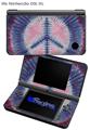 Tie Dye Peace Sign 101 - Decal Style Skin fits Nintendo DSi XL (DSi SOLD SEPARATELY)