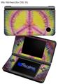 Tie Dye Peace Sign 104 - Decal Style Skin fits Nintendo DSi XL (DSi SOLD SEPARATELY)