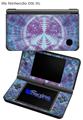 Tie Dye Peace Sign 106 - Decal Style Skin fits Nintendo DSi XL (DSi SOLD SEPARATELY)