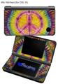Tie Dye Peace Sign 109 - Decal Style Skin fits Nintendo DSi XL (DSi SOLD SEPARATELY)