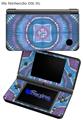 Tie Dye Circles and Squares 100 - Decal Style Skin fits Nintendo DSi XL (DSi SOLD SEPARATELY)