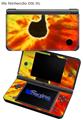 Tie Dye Music Note 100 - Decal Style Skin fits Nintendo DSi XL (DSi SOLD SEPARATELY)