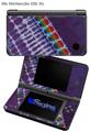 Tie Dye Alls Purple - Decal Style Skin fits Nintendo DSi XL (DSi SOLD SEPARATELY)