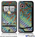 HTC Droid Incredible Skin - Tie Dye Mixed Rainbow
